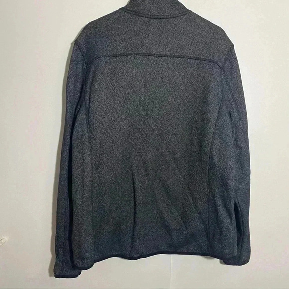 SUNICE STORMPACK men’s  heather grey full zip high neck long sleeve sweater - Picture 2 of 7